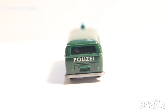 WIKING H0 1/87 VW POLICE ПОЛИЦИЯ КОЛИЧКА КАМИОН МОДЕЛ, снимка 5 - Колекции - 53129248
