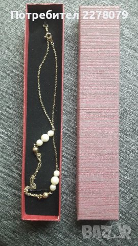 Нежни колиета в подаръчна кутия, снимка 5 - Колиета, медальони, синджири - 42890476