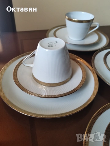 Порцеланов сервиз за чай,кафе, снимка 4 - Сервизи - 54233835
