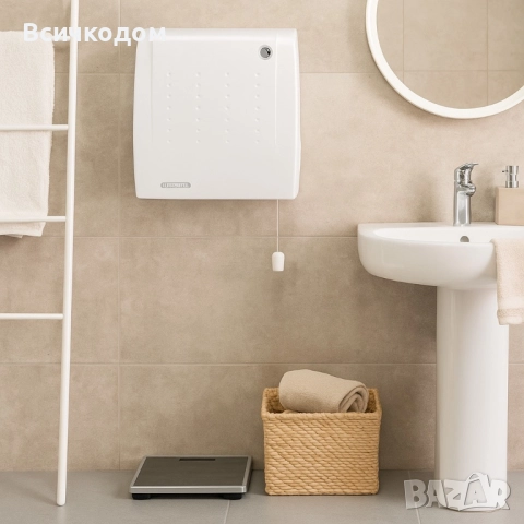 Вентилаторна печка за баня Termomax, 2000W, снимка 3 - Печки, фурни - 52350032