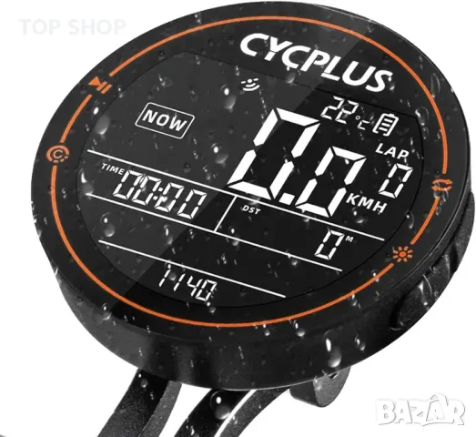 Безжичен велосипеден компютър Точен GPS велосипеден скоростомер с Bluetooth, снимка 7 - Друга електроника - 48762250
