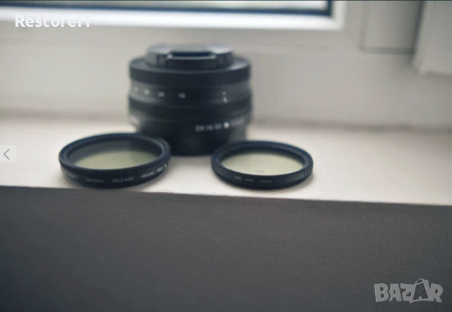 Nikkor Z DX 16-50mm f/3.5-6.3 VR + CPL и VND2-400 K&F Concept филтри