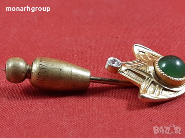 Златна игла  PAT.AUG 17,09 HOLD-ON RE'SD, снимка 6 - Други - 37148574