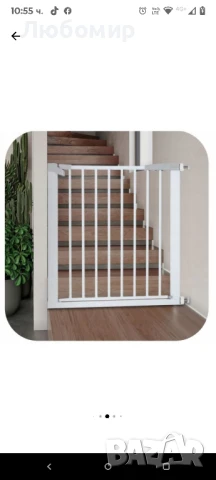 Преграда за врати и стълби, cocomy, за животни или деца.73-80 см , снимка 4 - Мебели за детската стая - 51270542