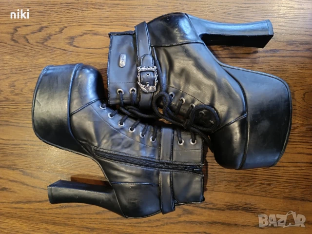 New Rock номер 40, снимка 6 - Дамски боти - 50828565