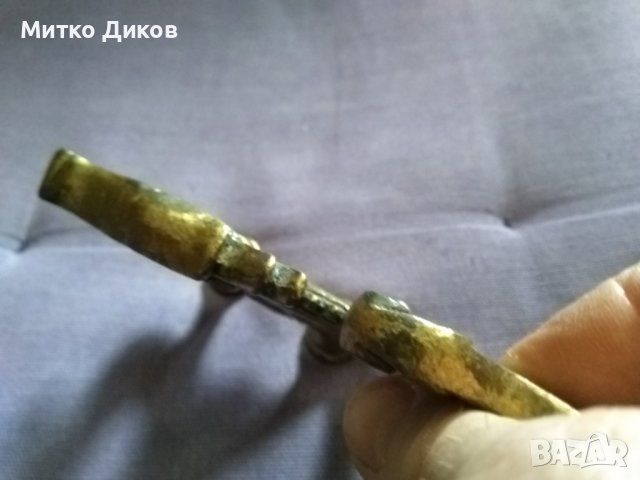 Дракон отварачка бронзова рядка 111х52х18мм-200 грама, снимка 5 - Други ценни предмети - 44404685