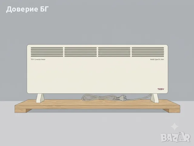 Електрически панелен конвектор TESY 700W 1200W 2000W (Slimline) ​ Продавам електрически панелен конв