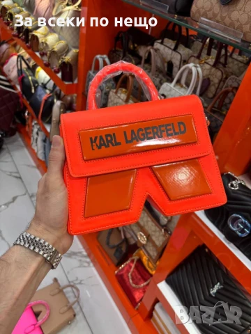 Karl Lagerfeld Дамска Чанта Карл Лагерфелд - Налични Различни Цветове Код E565, снимка 9 - Чанти - 50824767