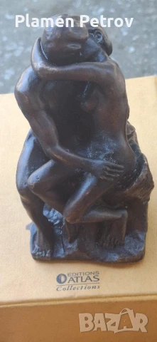 бронзова склуптора на Роден и сак Енцо Нори , снимка 2 - Антикварни и старинни предмети - 51298668