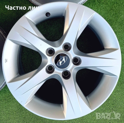 Продавам 4бр 16-ки оригинални джанти за Хюндай i40,ix20,Tucson, ix35, снимка 4 - Гуми и джанти - 54321485