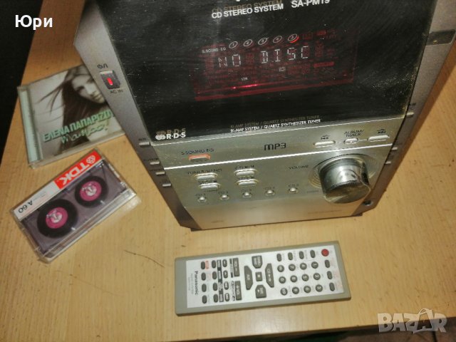 Продавам Panasonic SA-PM19 5-Disc CD Player and Cassette Deck, снимка 7 - Аудиосистеми - 40462287