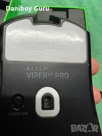 Мишка Razer Viper V3 Pro, оптична (35000 dpi), жична/безжична, USB-C, черна, гейминг, 6 програмируем, снимка 5 - Клавиатури и мишки - 52929682