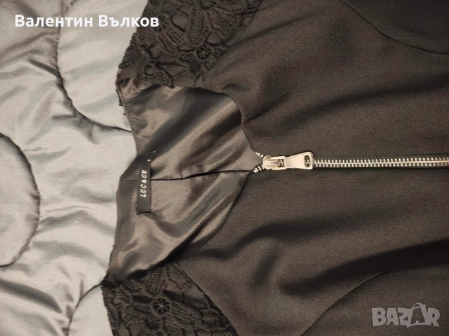 Черна женска блуза S