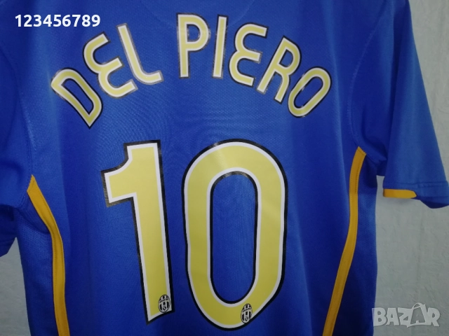 Juventus Del Piero Nike 2007/2008 Away оригинална тениска фланелка екип Дел Пиеро Ювентус , снимка 3 - Тениски - 51359286