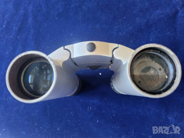 бинокъл немски Praкtica 12x25 CP с вграден компас - за ремонт, снимка 2 - Екипировка - 51625103