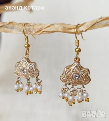 Ръчно емайлирани традиционни обеци от Раджастан М34