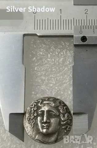 Монета Статер от областта Тесалия, гр. Лариса ( Λάρισα ) - РЕПЛИКА, снимка 3 - Нумизматика и бонистика - 31252789