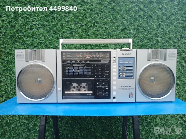 ПРОДАВАМ КАСЕТОФОН ( SHARP GF-9500 JAPAN) 