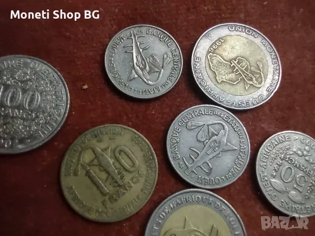 Западна Африка (BCEAO) 7бр. цена 15лв., снимка 2 - Нумизматика и бонистика - 50211645