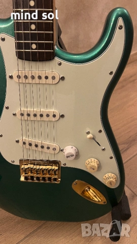 Фендер Fender stratocaster Japan left hand neck Custom pickups, снимка 6 - Китари - 54051139