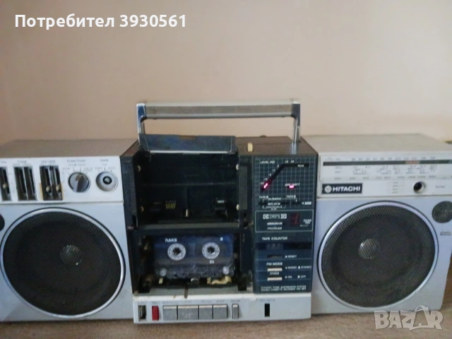  Лот Два Радиокасетофона hitachi trk w1e и hitachi trk w1w, снимка 4 - Радиокасетофони, транзистори - 53959731
