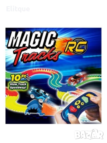 Magic Tracks -Fire Racer Кола с дистанционно управление, снимка 5 - Коли, камиони, мотори, писти - 52832215