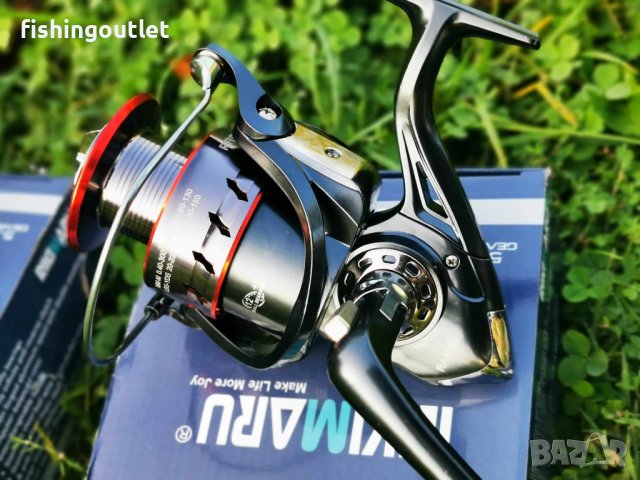 Три масивни шарански макари Riki M RA8000, снимка 3 - Макари - 42456063