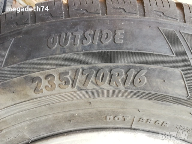 Зимни гуми на лети джанти за Opel Frontera , снимка 6 - Гуми и джанти - 53875934