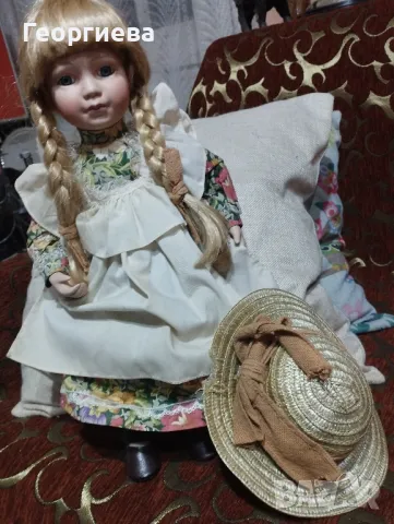 Керамична кукла , снимка 5 - Кукли - 48448216