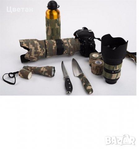 Продавам самозалепваща маскировъчна камуфлажна лента, снимка 3 - Оборудване и аксесоари за оръжия - 32121618