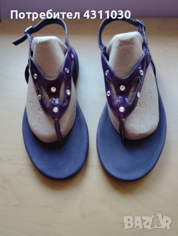 Дамски лилави сандали Walkmaxx  42