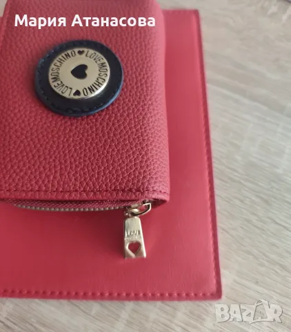 Moschino дамски портфейл , снимка 2 - Портфейли, портмонета - 56305077