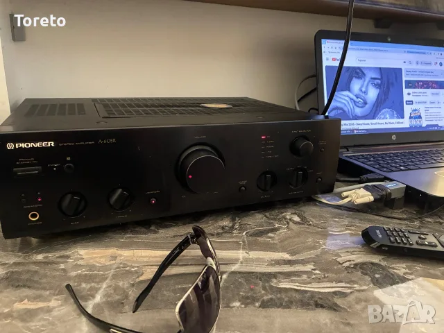 Piooner A605 R усилвател !, снимка 2 - Аудиосистеми - 56510454