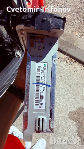 Радио CD player mp3 seat ibiza 12.2014, снимка 3 - Аксесоари и консумативи - 56273869