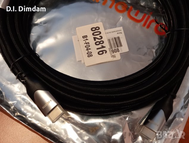 Продавам кабел HDMI 2.0 a/b 3D 4k ultra hd, снимка 10 - Плейъри, домашно кино, прожектори - 36604944