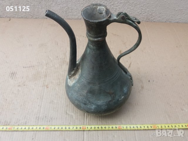 Кован меден възрожденски ибрик , снимка 13 - Антикварни и старинни предмети - 36649145