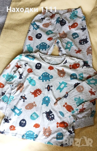 Прекрасна пижамка 100% памук, размер 146-152, 10-11г., перфектна
