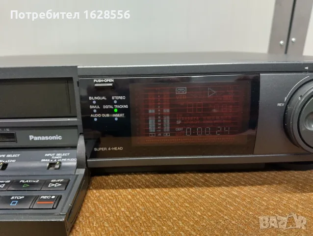 Panasonic NV-F70 hi-fi stereo VHS video , снимка 3 - Декове - 56106433
