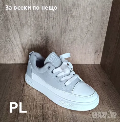 Дамски ежедневни маратонки /кецове Sport GBN Gray, снимка 4 - Маратонки - 47358769