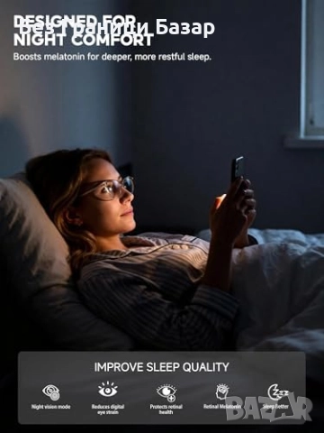 Нови Стилни компютърни очила против синя светлина за офис и нощна работа, снимка 6 - Слънчеви и диоптрични очила - 52002964