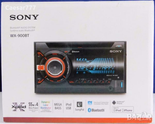 Sony WX-900BT, снимка 1