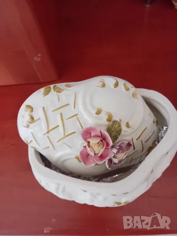 Кана и Бисквитиера, снимка 2 - Антикварни и старинни предмети - 56345755