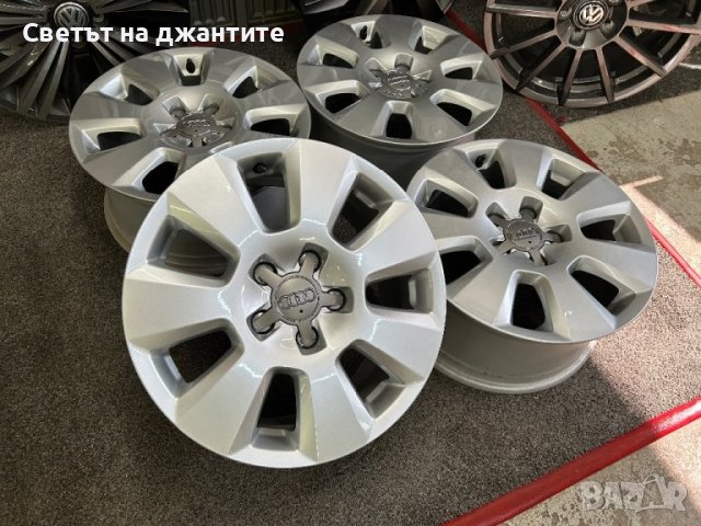 Джанти 16 Цола 5x112 за Audi A4 A6, снимка 3 - Гуми и джанти - 42445132