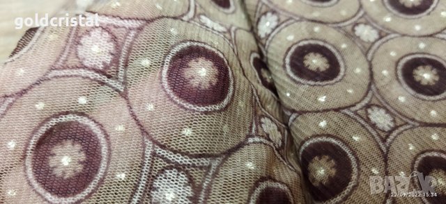 Плат еластичен тюл , снимка 3 - Платове и дамаски - 38117237