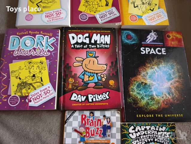 Dog man и други детски книги на английски , снимка 3 - Детски книжки - 52011707