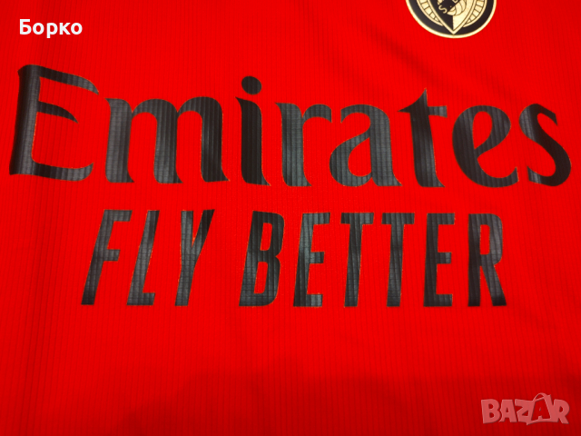 Adidas-Benfica-тениска -S, снимка 15 - Тениски - 36437704