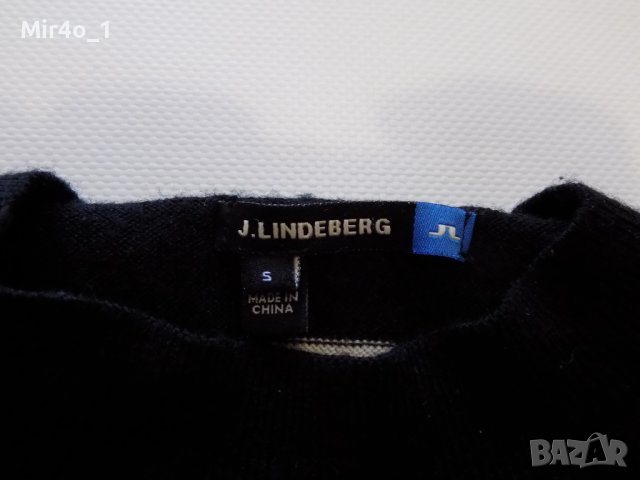 пуловер j.lindeberg golf merino блуза фанела мъжки вълнен оригинален S, снимка 5 - Пуловери - 40186991