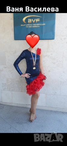 Рокля за спортни танци 