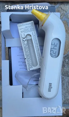 Електронен Термометър Braun. , снимка 3 - Медицински консумативи - 55824730