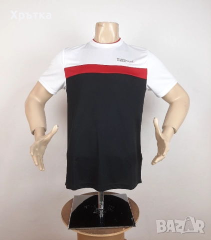 Porsche Motorsport Block - Оригинална мъжка тениска размер M, L, снимка 4 - Тениски - 51797833